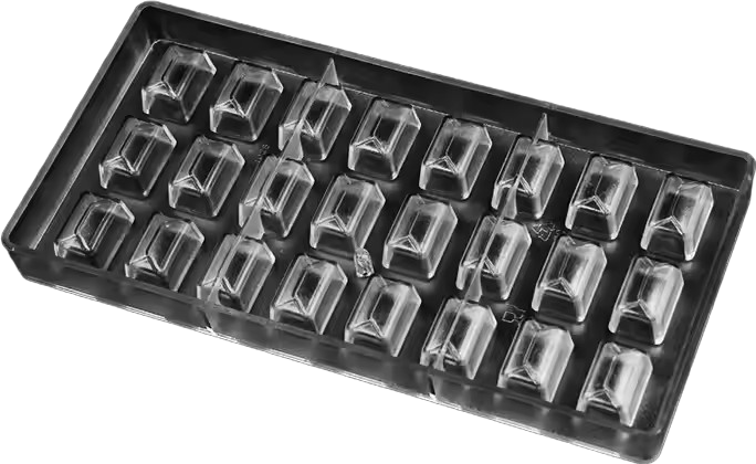  Strip Chocolate Polycarbonate Mould