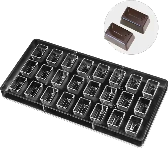  Strip Chocolate Polycarbonate Mould