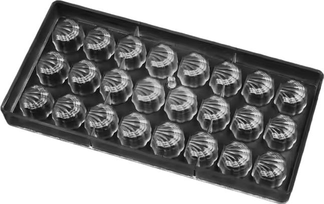 Shell Chocolate Polycarbonate Mould