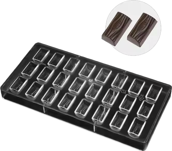 Tree texture Chocolate Polycarbonate Mould