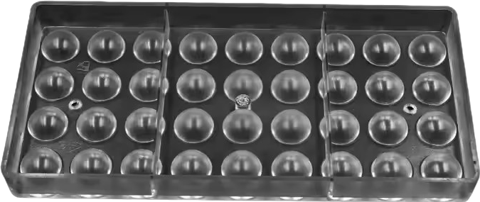 Half Ball Shape Polycarbonate Chocolate  Mould 