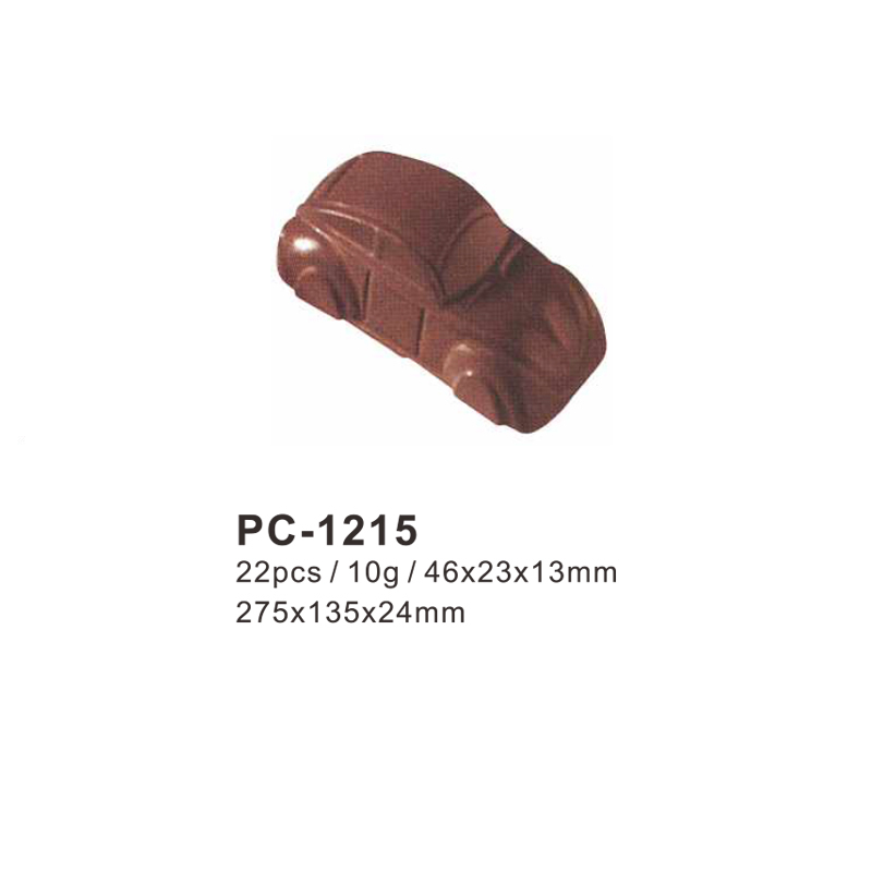 Mini Size Cars Mould Polycarbonate Chocolate Mould