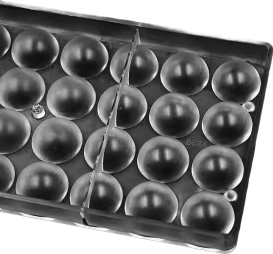 Ball shape Polycarbonate Chocolate  Mould 