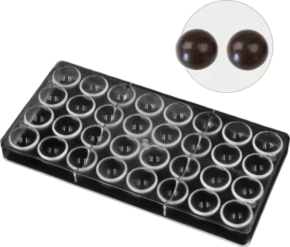 Ball shape Polycarbonate Chocolate  Mould 