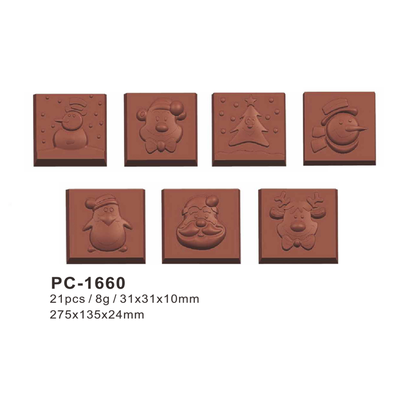 Christmas PC Chocolate mold