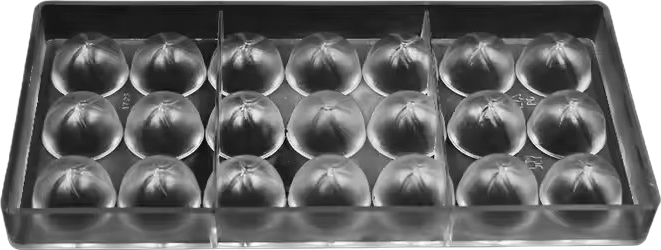 21pcs Half Ball Polycarbonate Chocolate  Mould 