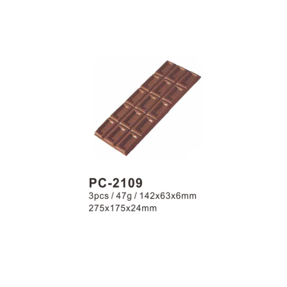 3 pcs Strip Polycarbonate Chocolate  Mould 