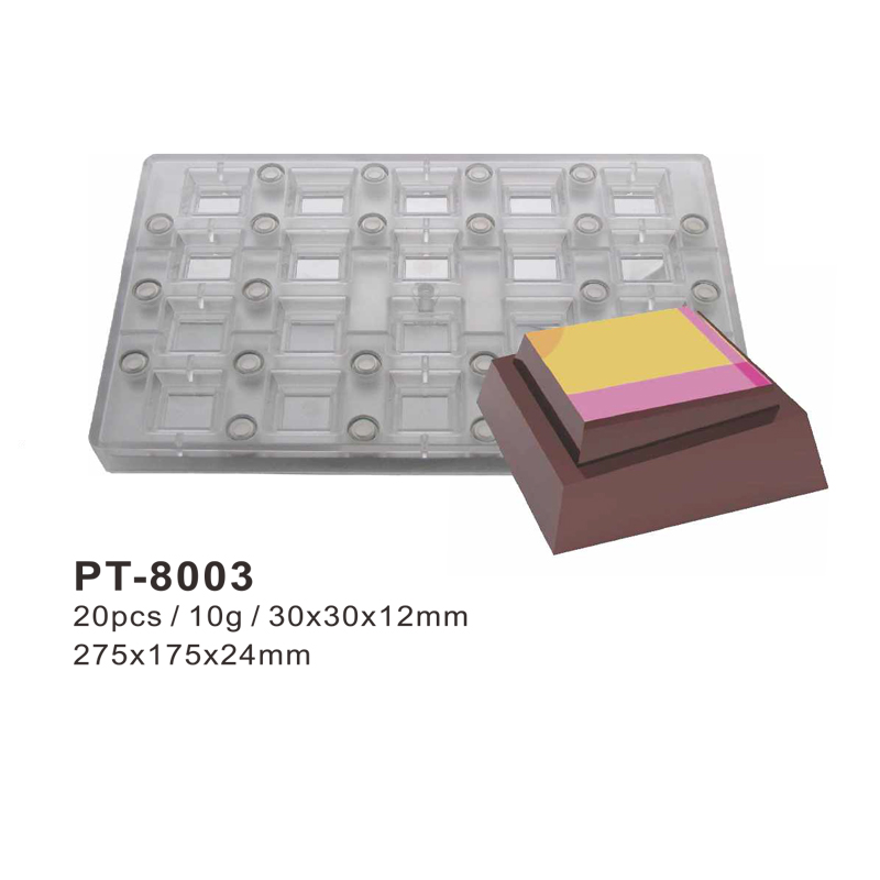 Square Magnetic Chocolate Mould