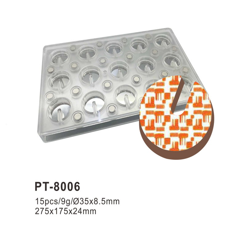 Round Magnetic Chocolate Mould