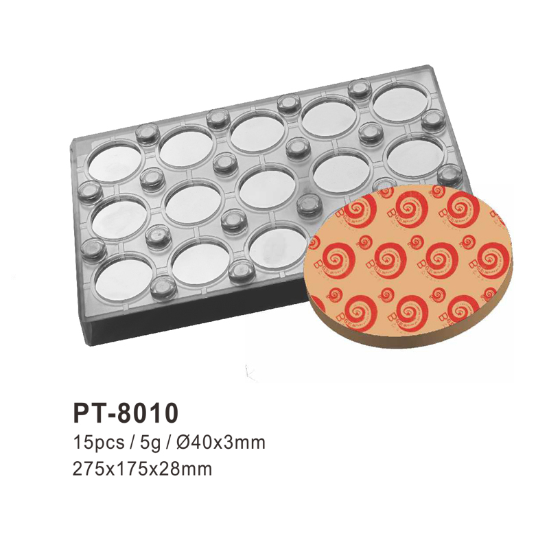 Round Magnetic Chocolate Mould