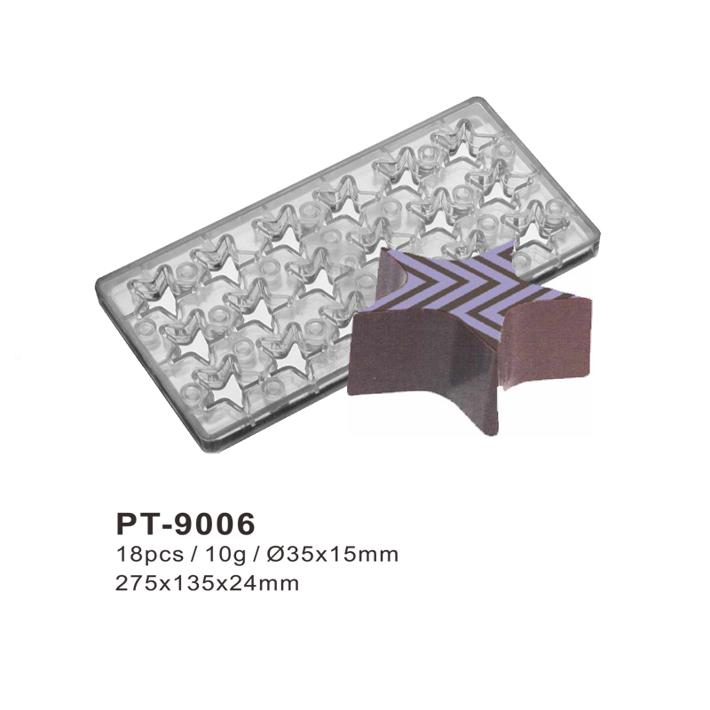 Five-pointed star Magnetic Chocolate Mould