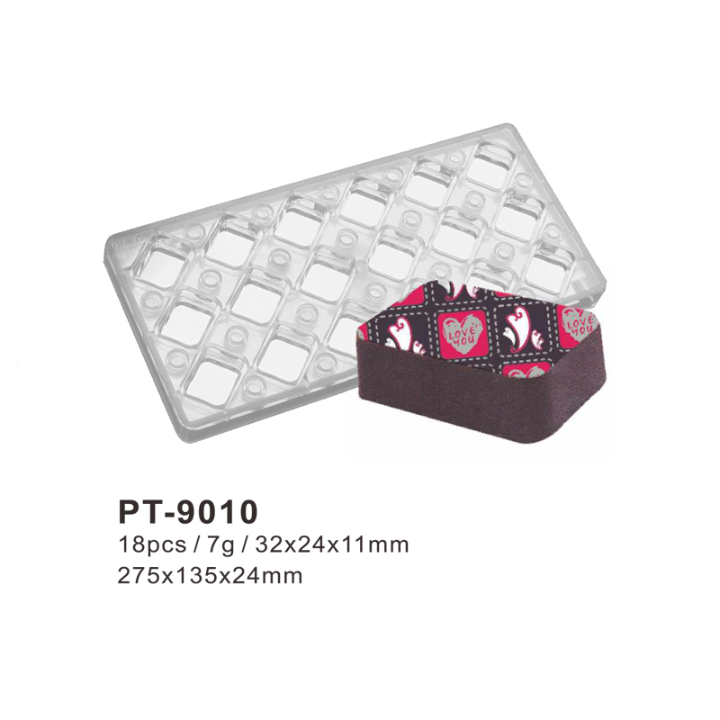  Square Magnetic Chocolate Mould