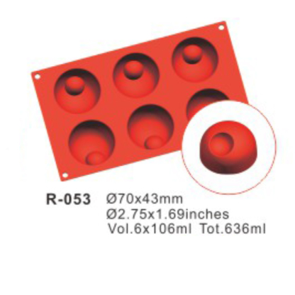 Round Silicone Cake Mould