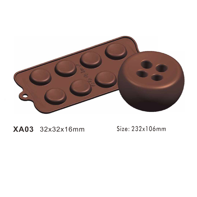 Round Silicone Chocolate Mould