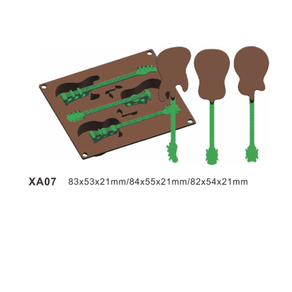 Guitar Silicone Chocolate Mould