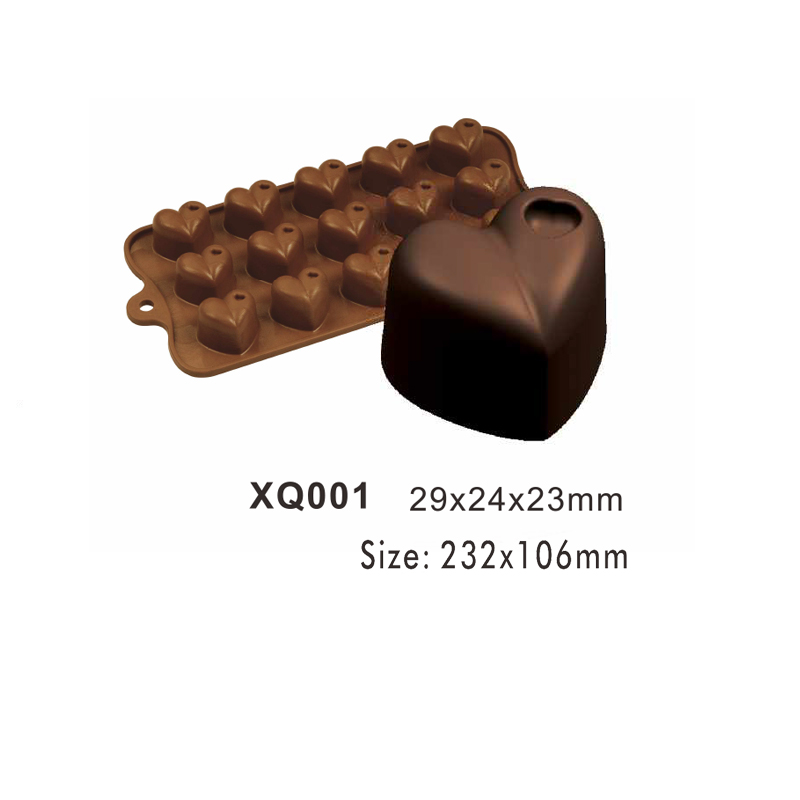 Heart Silicone Chocolate Mould