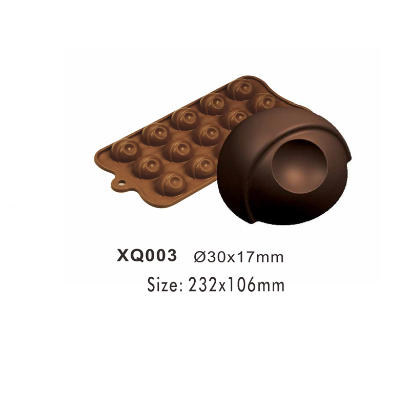 Round Silicone Chocolate Mould