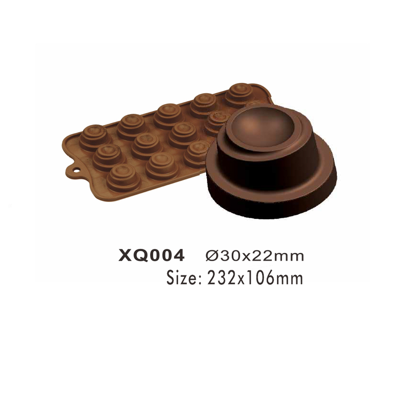 Round Silicone Chocolate Mould