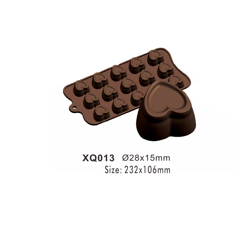 Heart Silicone Chocolate Mould