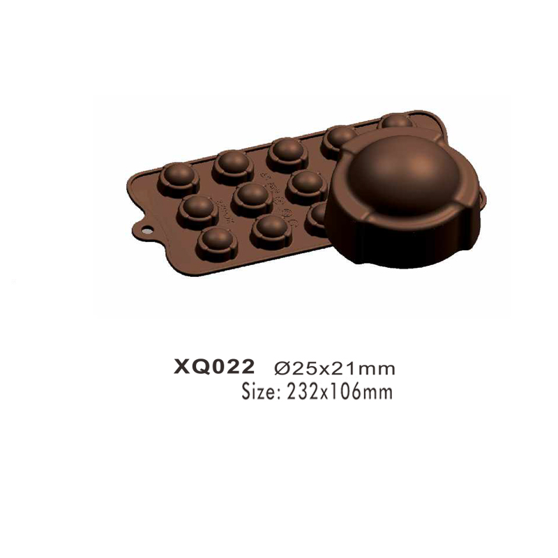 Round Silicone Chocolate Mould