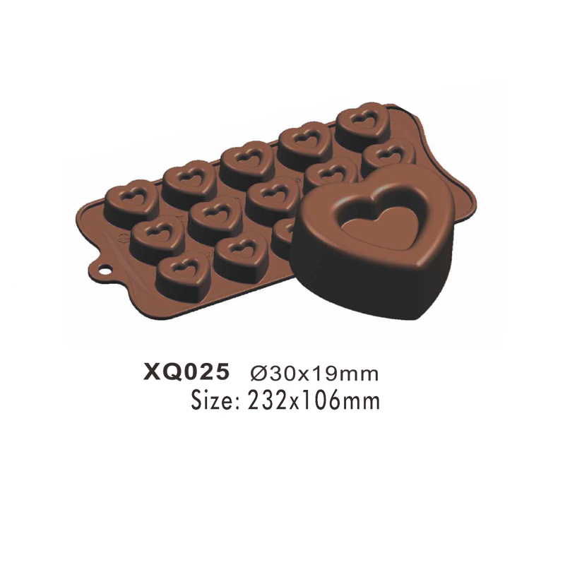 Heart Silicone Chocolate Mould