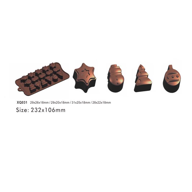 Combination shape Silicone Chocolate Mould