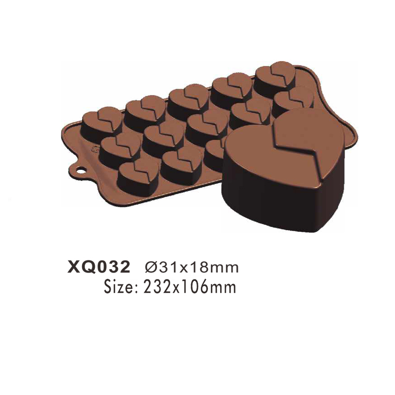 Heart Silicone Chocolate Mould
