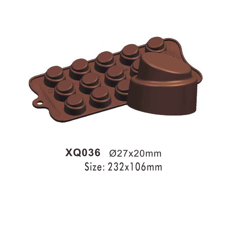 Round Silicone Chocolate Mould
