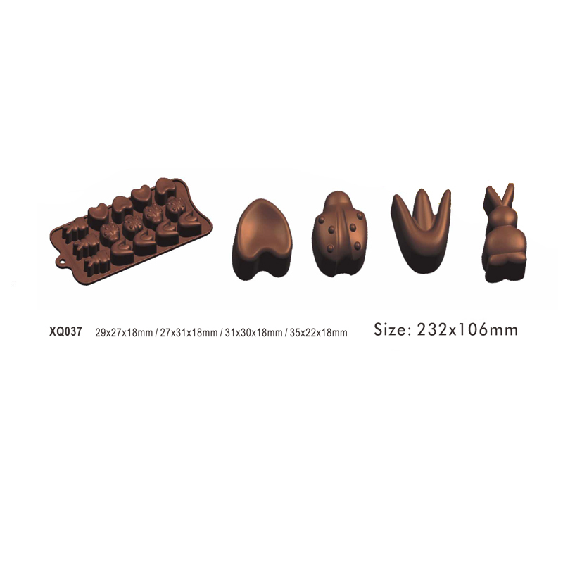 Combination shape Silicone Chocolate Mould