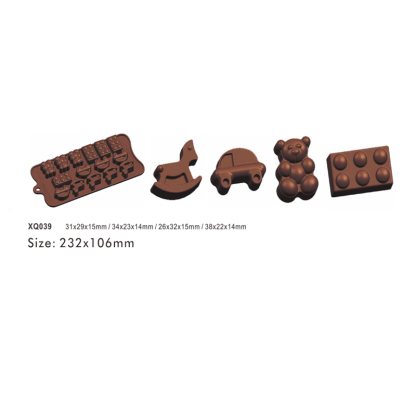 Combination shape Silicone Chocolate Mould