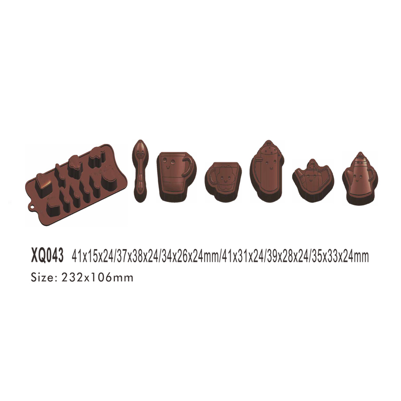 Combination shape Silicone Chocolate Mould