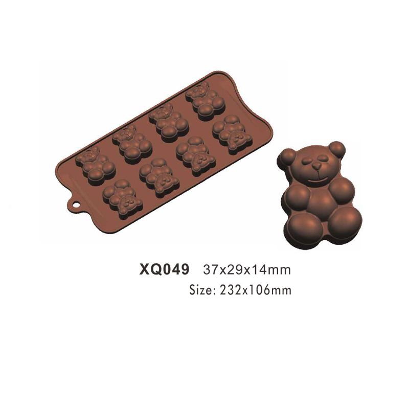 Little Bear Silicone Chocolate Mould