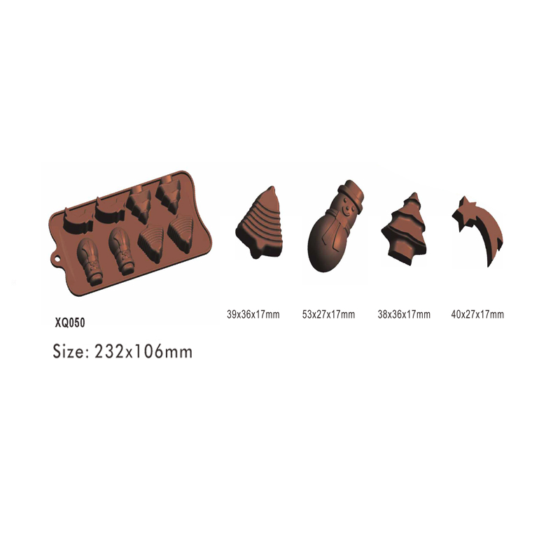 Combination shape Silicone Chocolate Mould