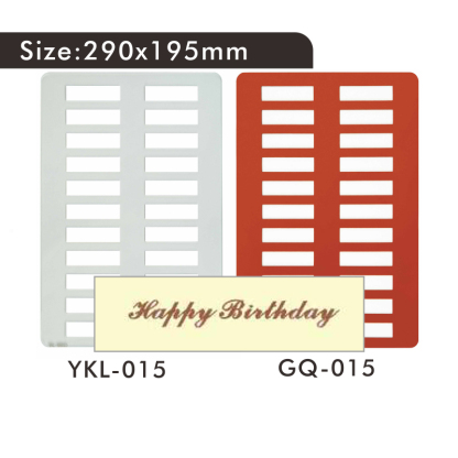 Silicone Chocolate Transfer Sheet