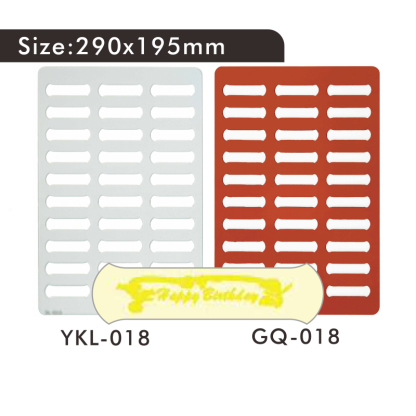 Silicone Chocolate Transfer Sheet