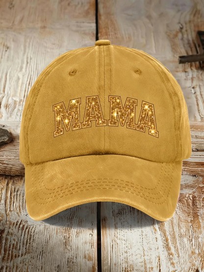 MAMA · Mother's Day Vintage Baseball Cap