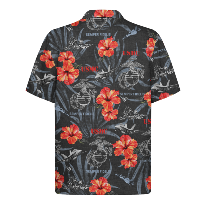 US MARINE 250th Years Of Service Hawaiian Shirt