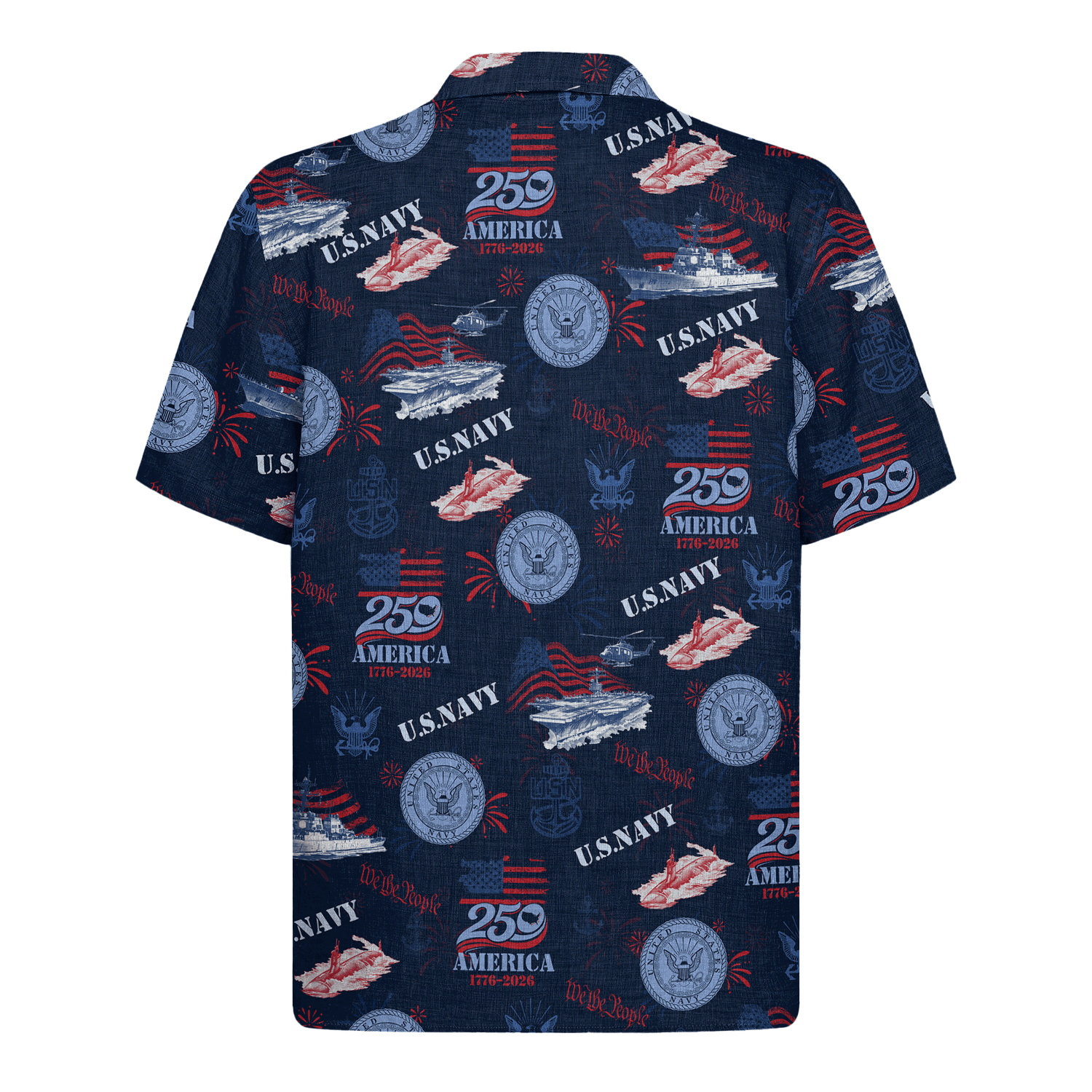 US Navy – America 250th Anniversary Hawaiian Shirt