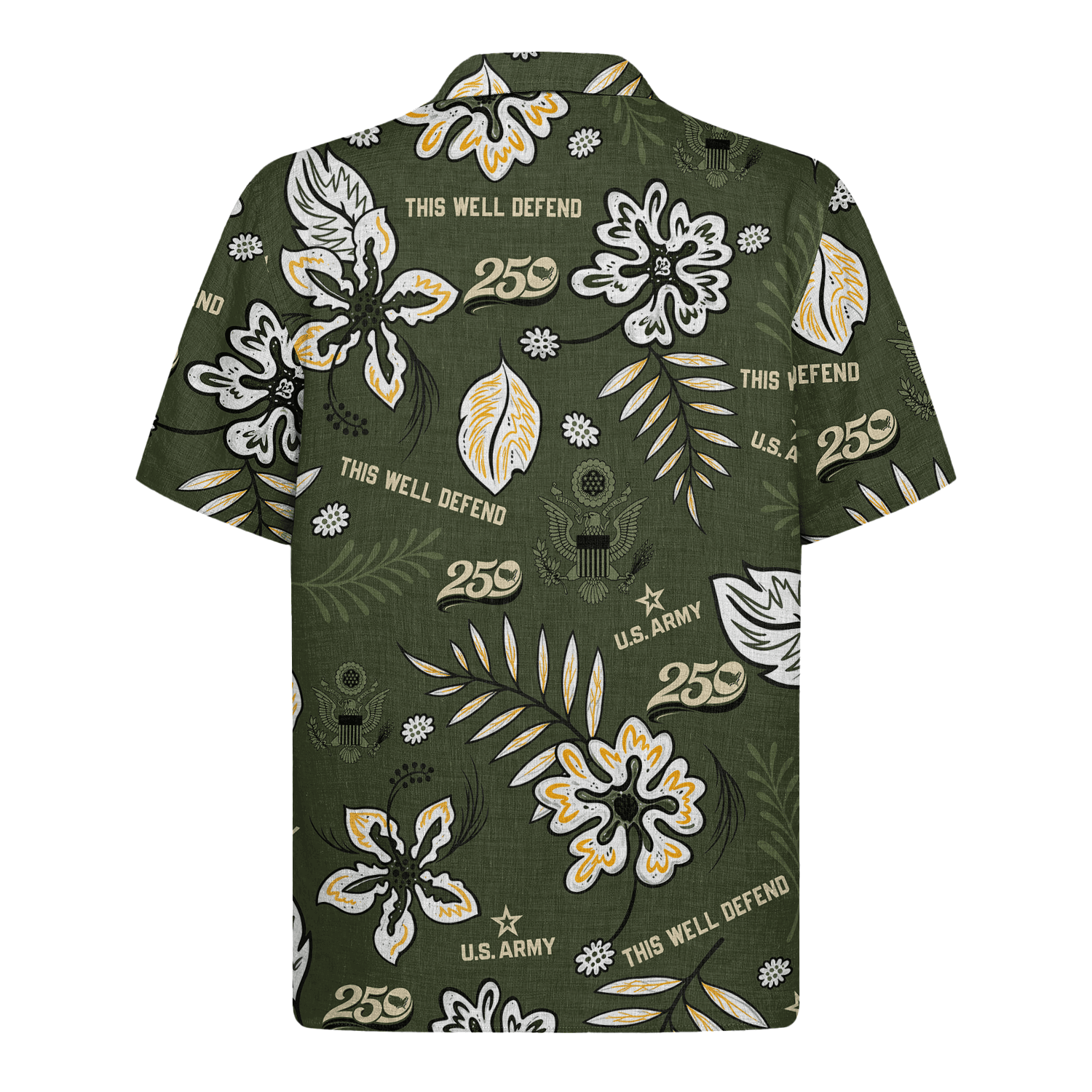 US Army – America 250th Anniversary Hawaiian Shirt