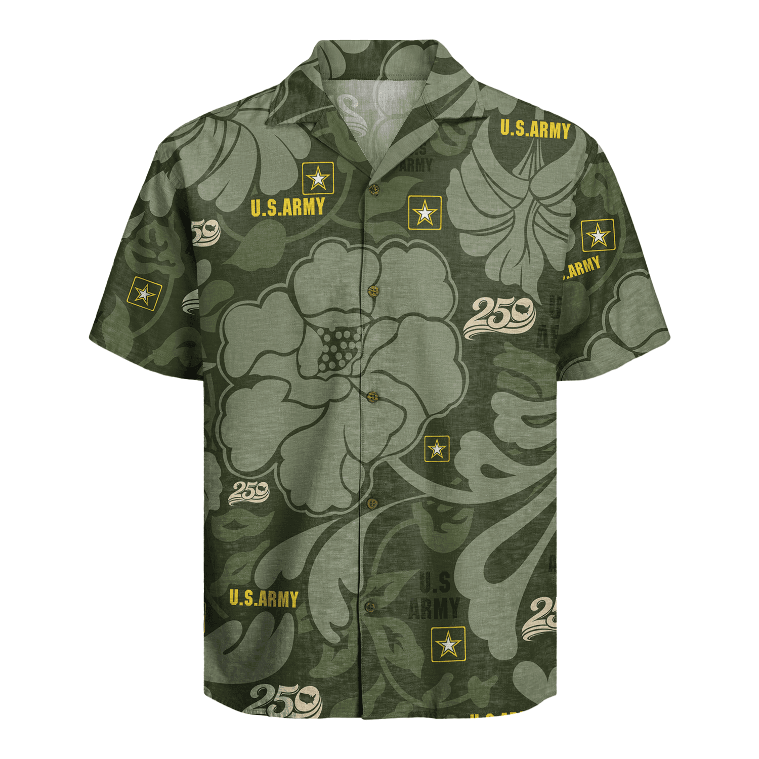 US Army – America 250th Anniversary Hawaiian Shirt