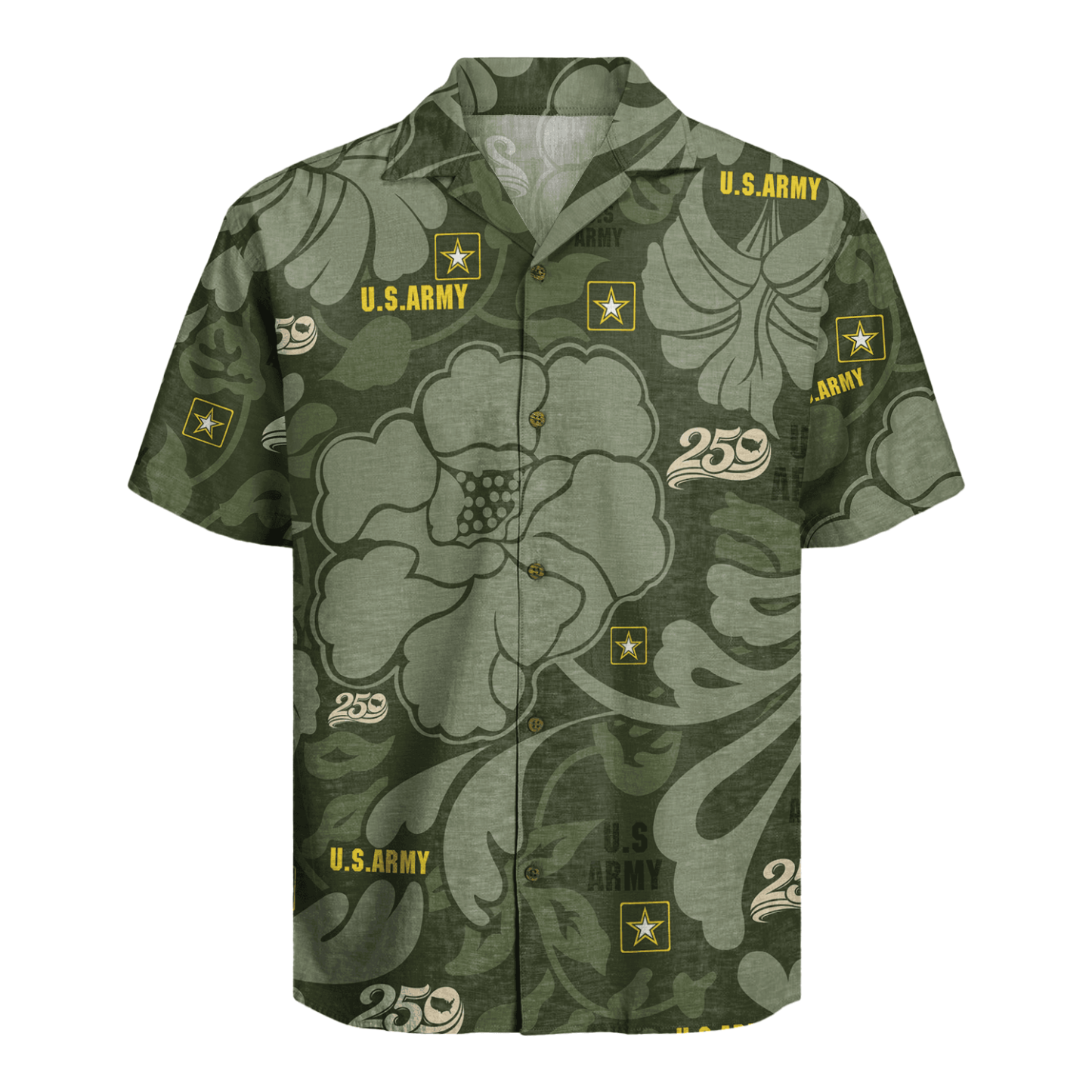 US Army – America 250th Anniversary Hawaiian Shirt