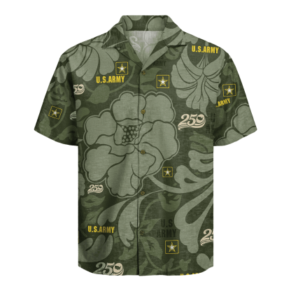 US Army – America 250th Anniversary Hawaiian Shirt