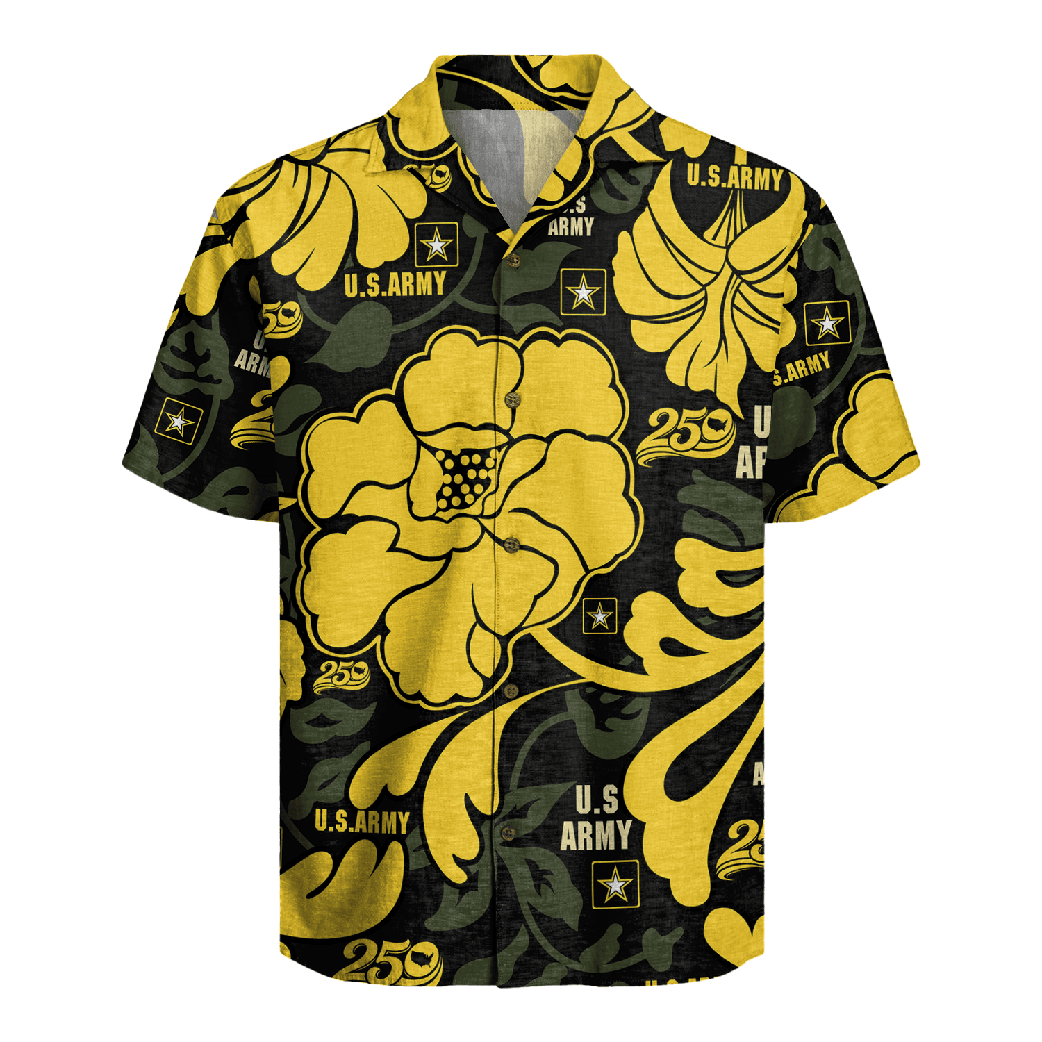 US Army – America 250th Anniversary Hawaiian Shirt
