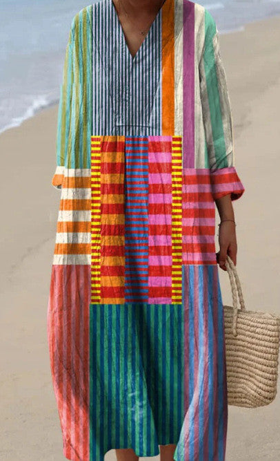 Zayla Patchwork Dress