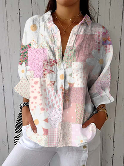 Patchwork Daisy Blouse