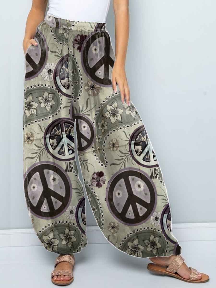 Women’s Vintage Hippie Harem Pants