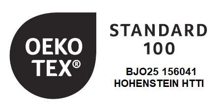 This item is OEKO-TEX® Standard 100 certified