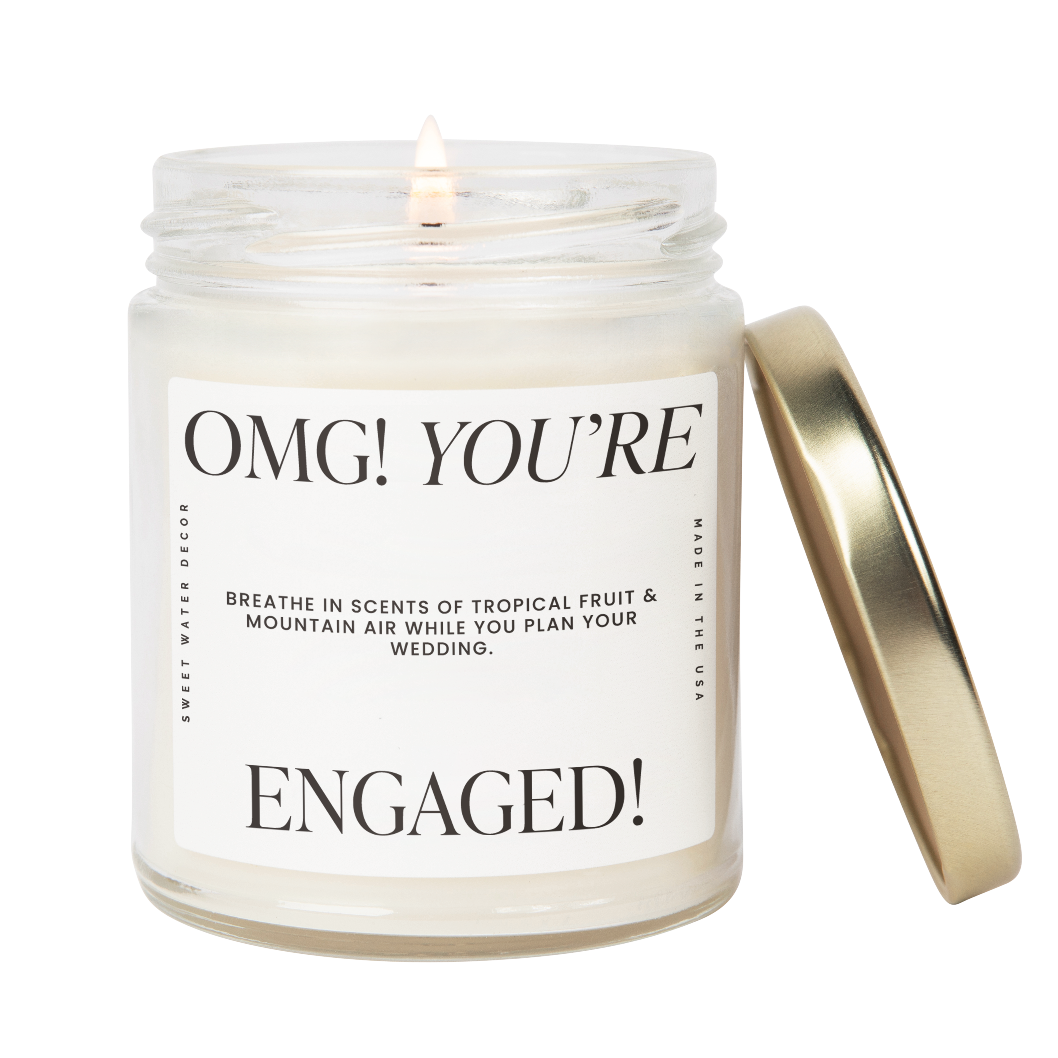 OMG! You're Engaged! Soy Candle - 9 oz
