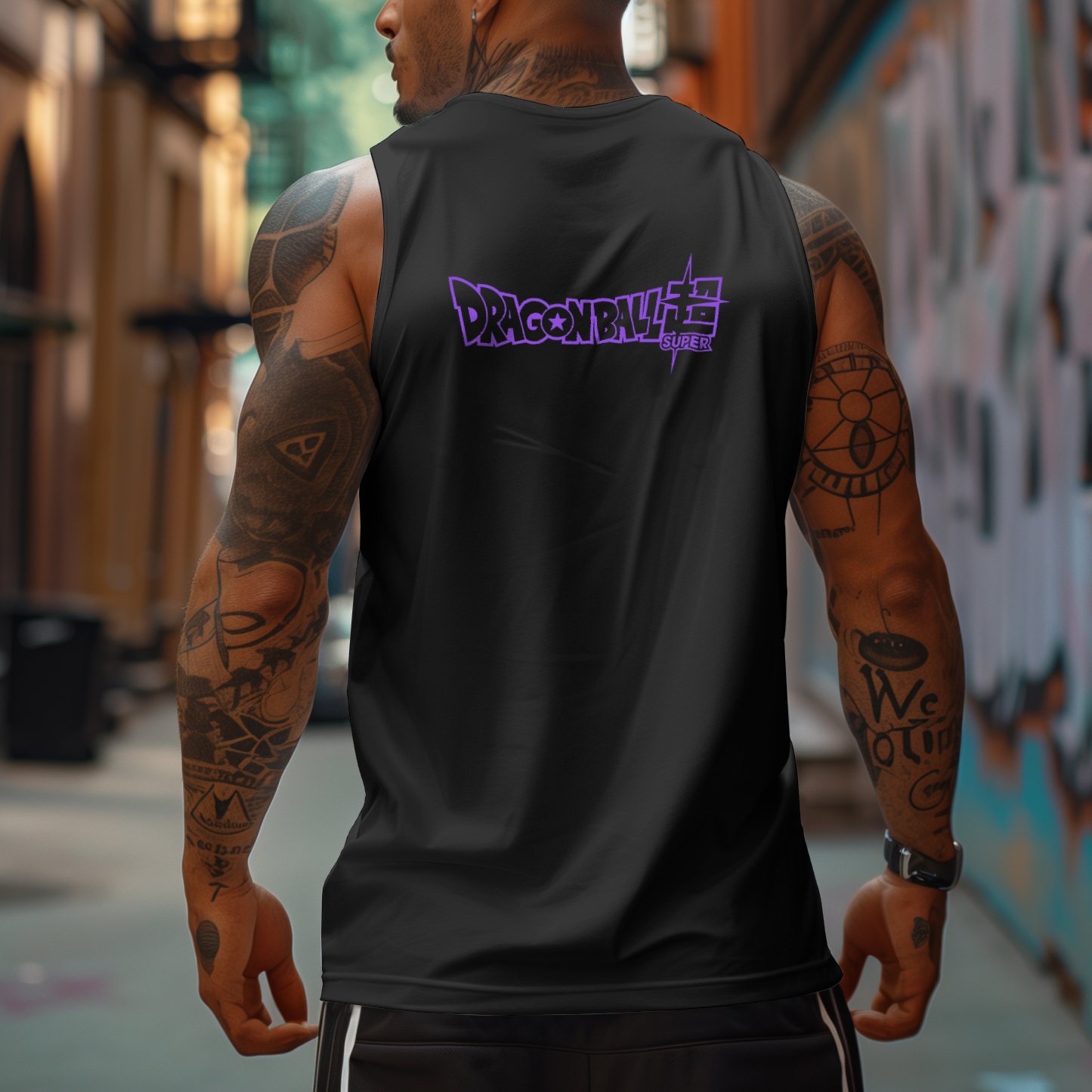 Unisex Anime Sleeveless Tank Top