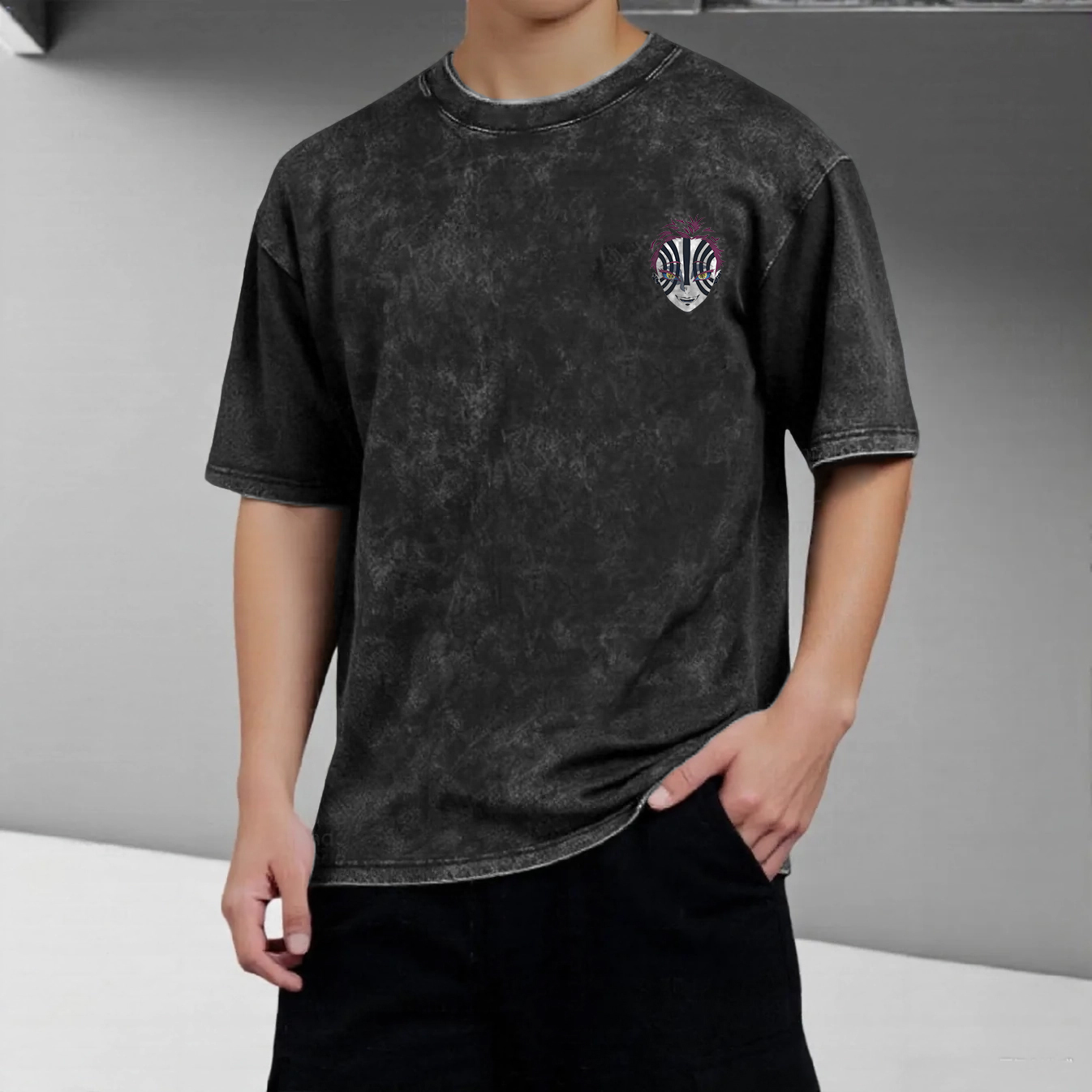 Unisex Anime Inspired Vintage T-Shirt